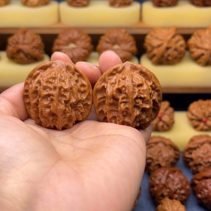 核桃41全品磐石狮子头手工打底