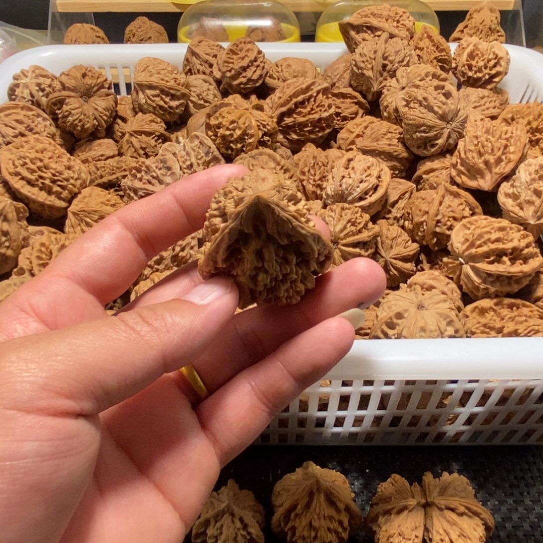 雾***鹿文玩核桃单只异形