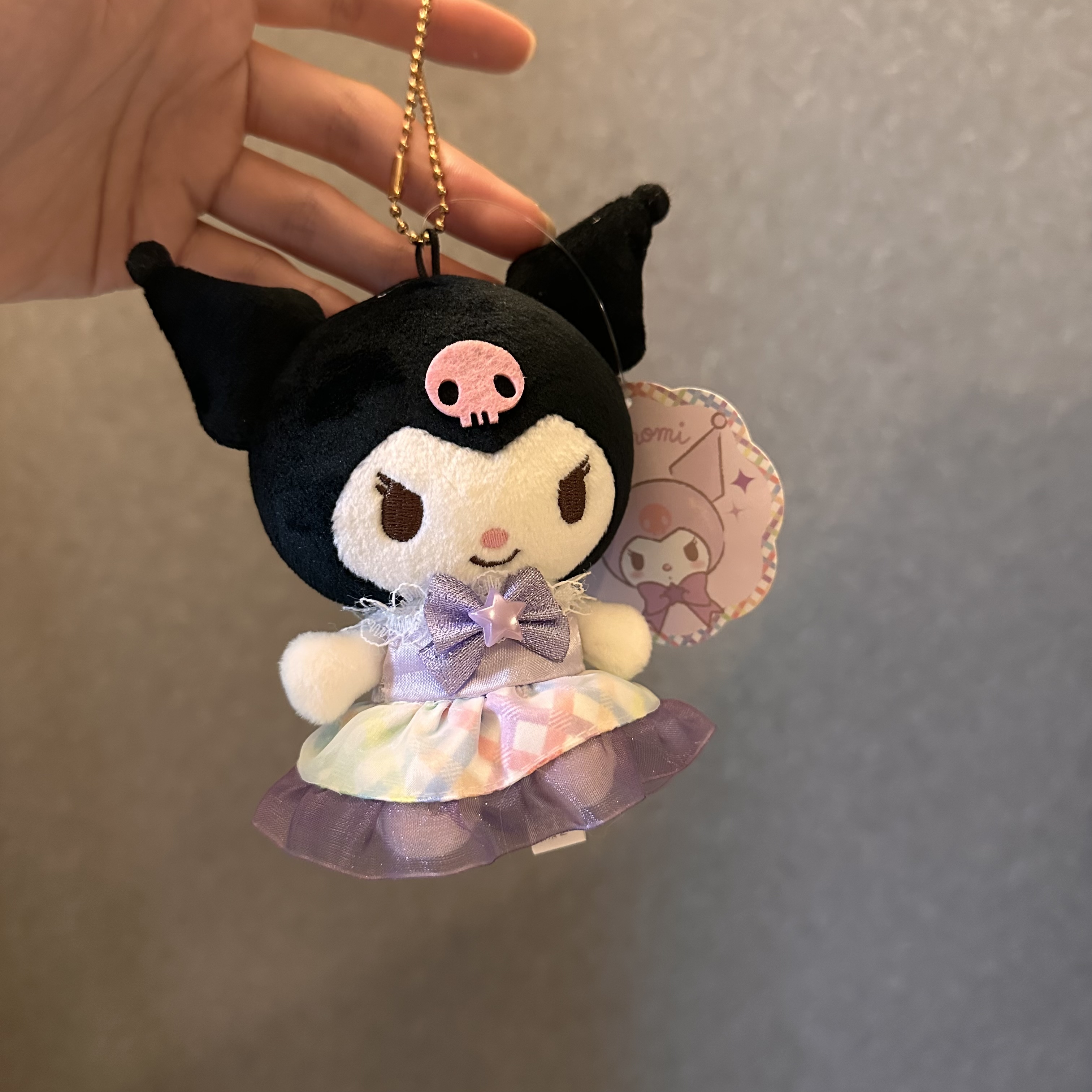 【神户限定】HelloKitty 裙子帕恰狗钥匙扣玩偶