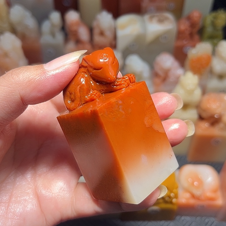 老挝石老挝保利石印章