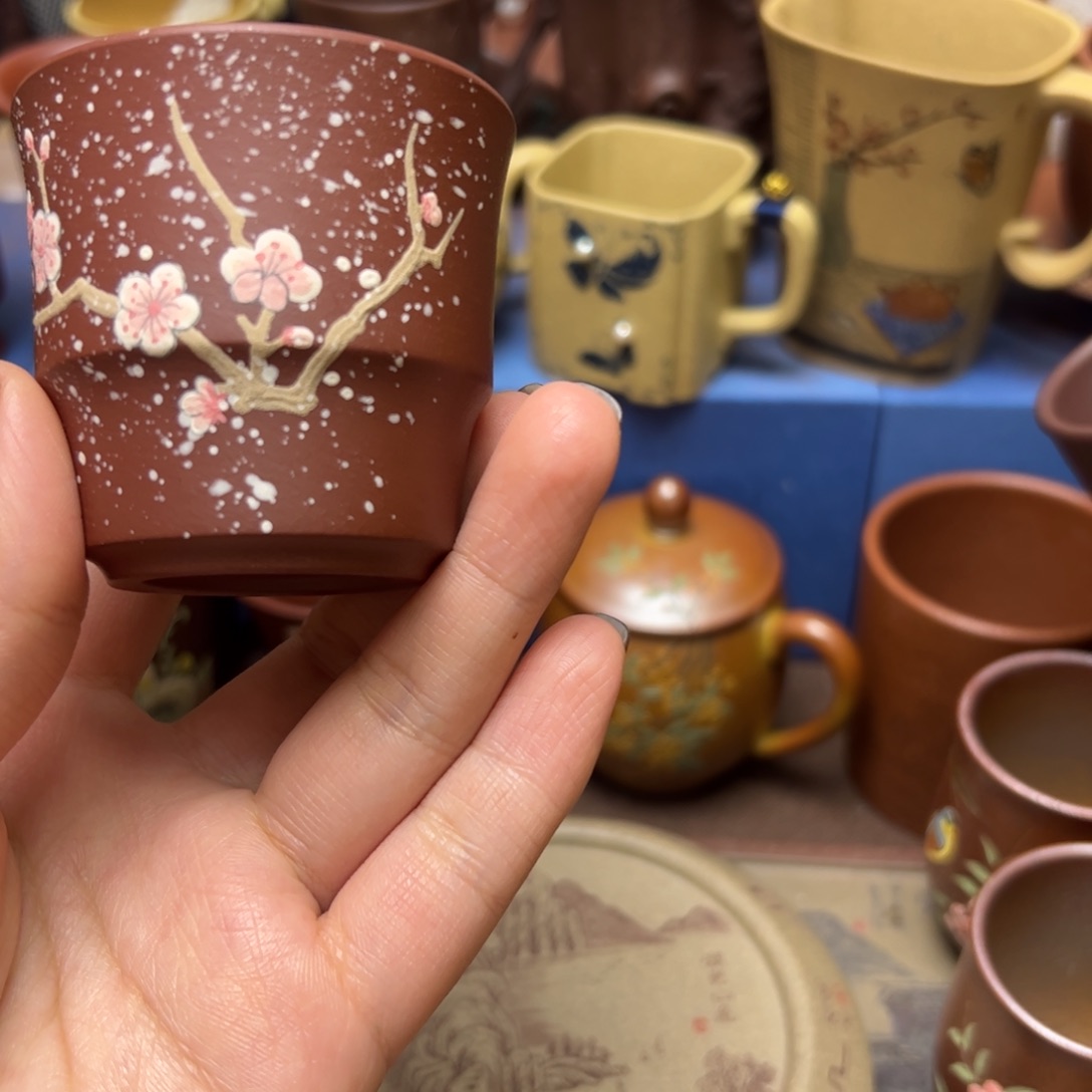 紫砂茶杯紫砂主人杯