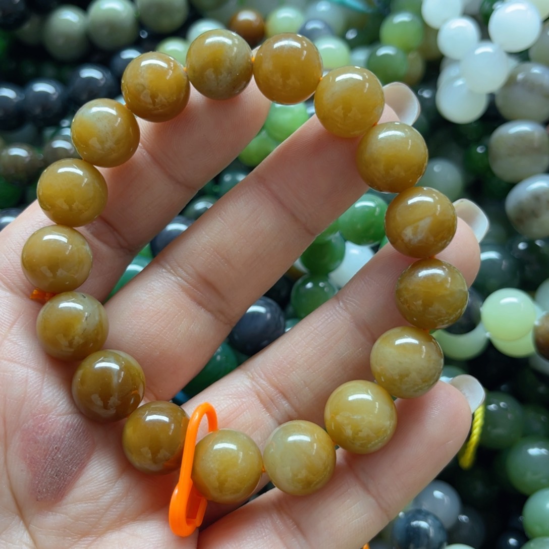 和田玉手链未镶嵌