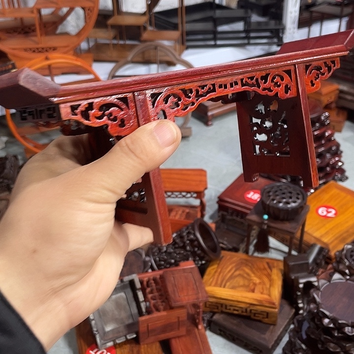 香榧木红木底座工艺品