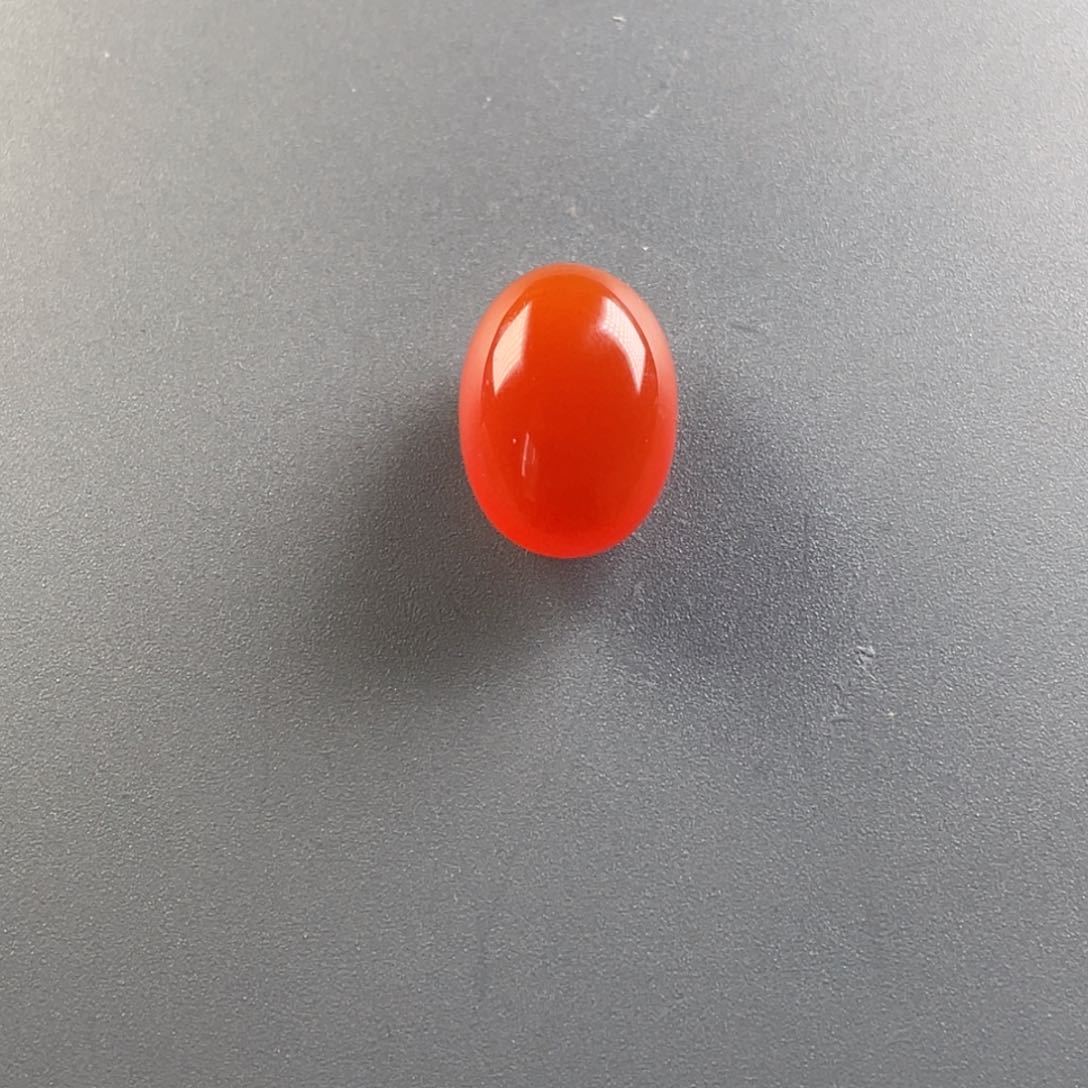 南红玛瑙天然原矿杨柳冰红戒面未镶嵌义**?