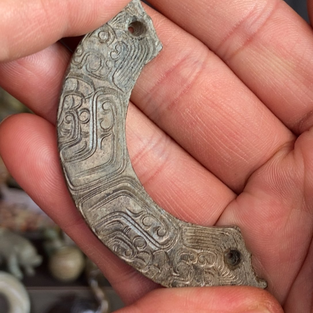 和田玉挂件未镶嵌雨****屋