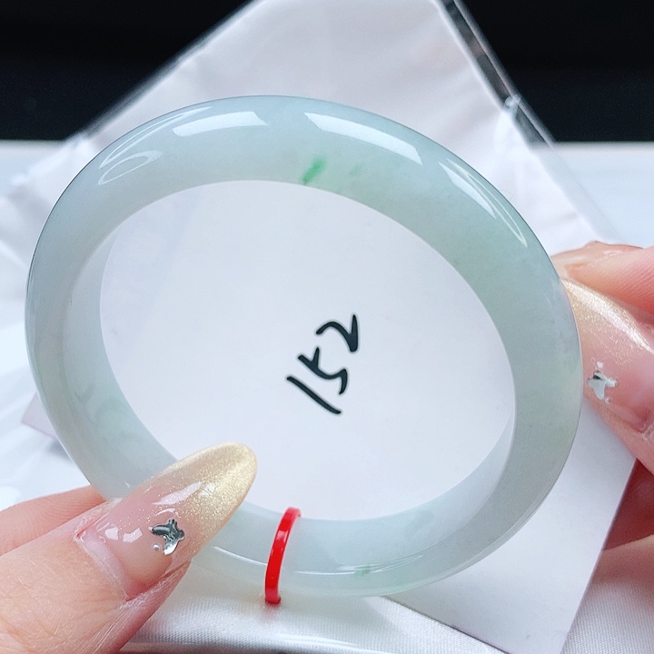 翡翠手镯未镶嵌55.2 正圈