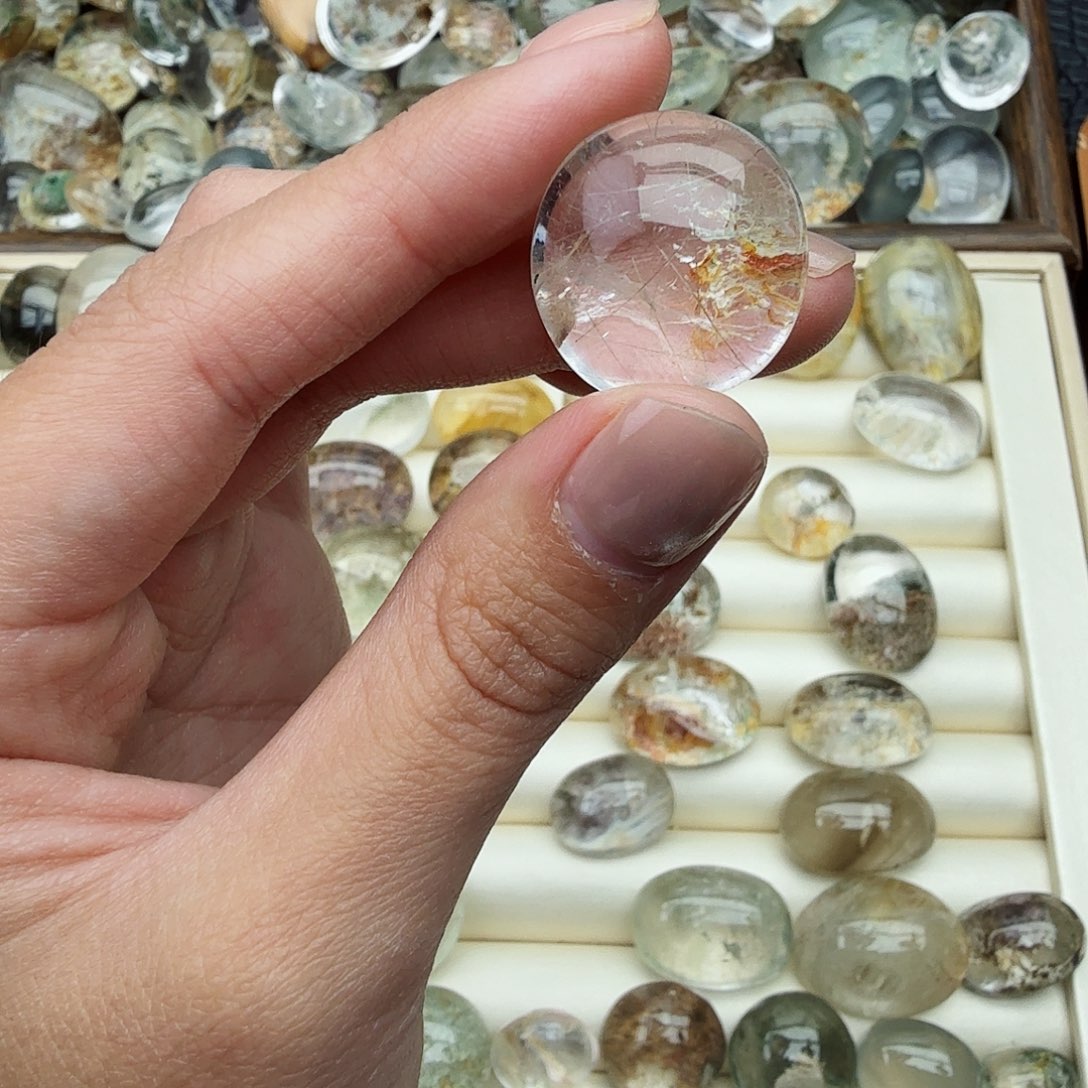 会****水晶珠宝半成品未镶嵌