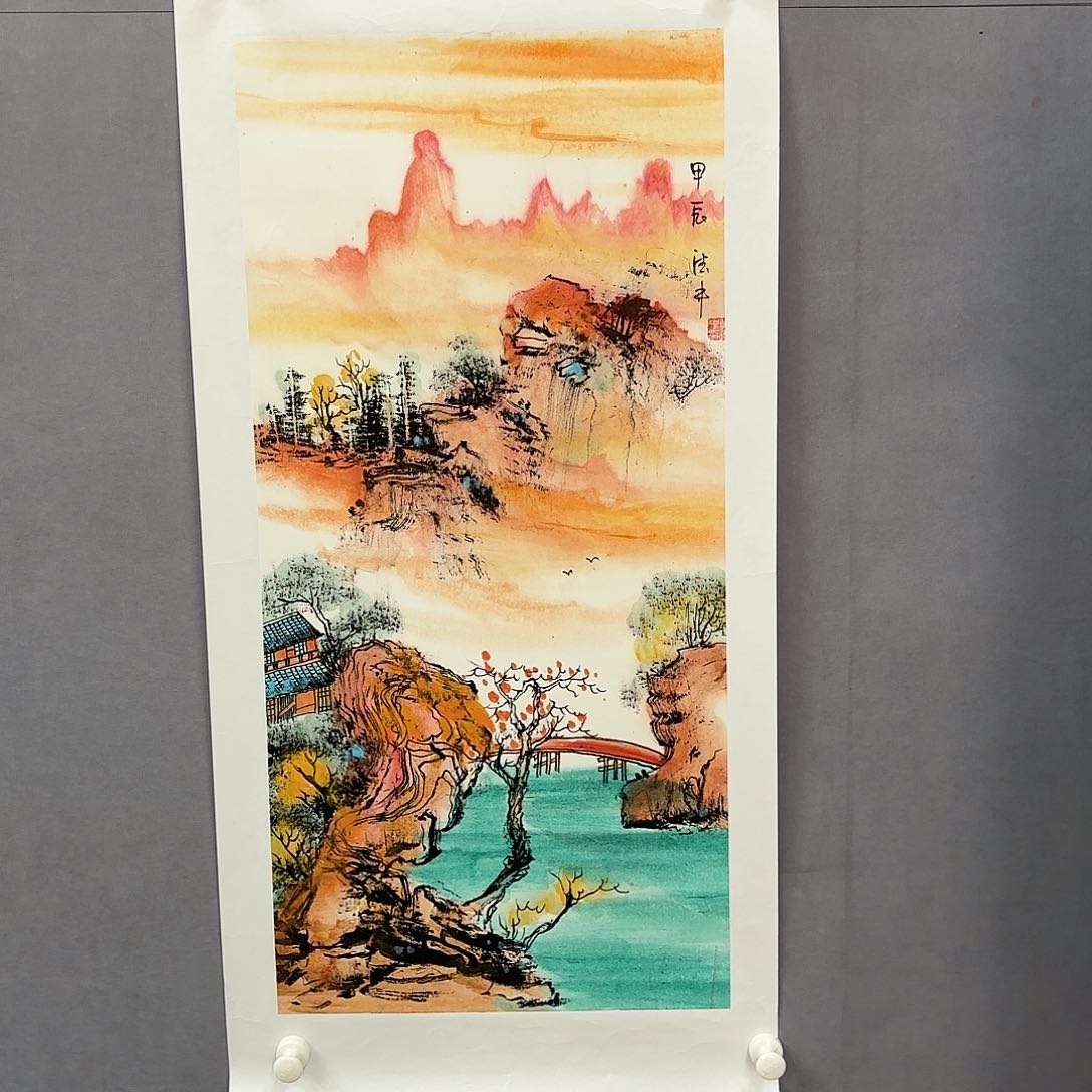 国画亲笔手绘原创