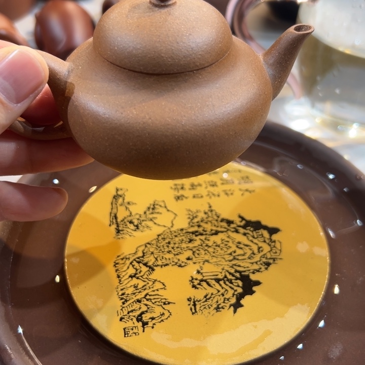 紫砂茶壶段泥小梨子100毫升