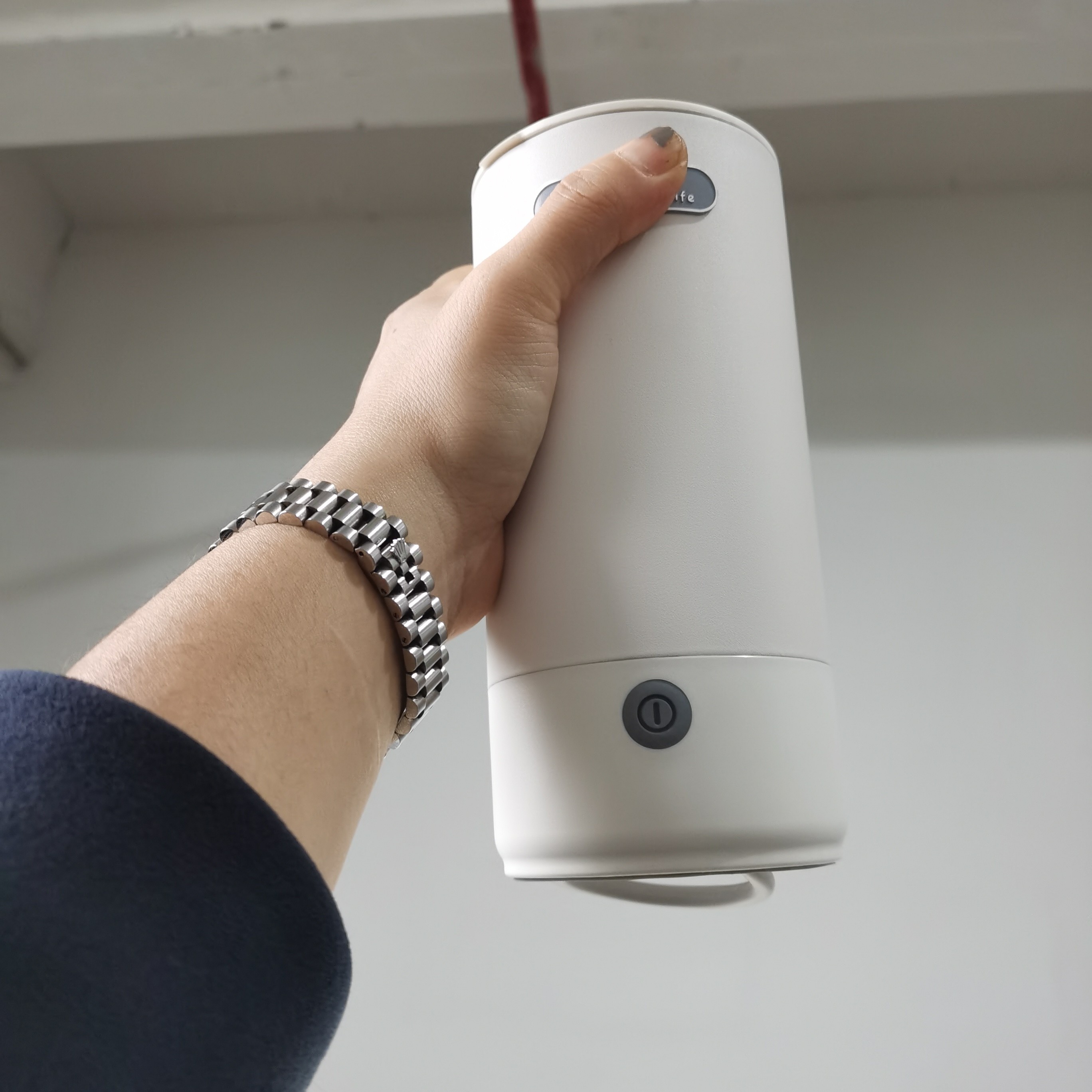 小型迷你白色便捷式烧水壶450mc