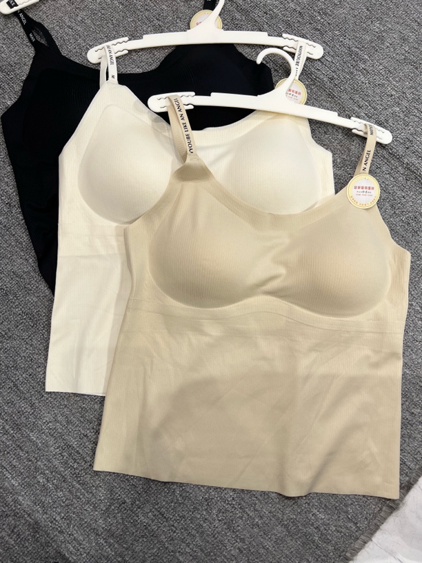 胸垫款美背吊带3509