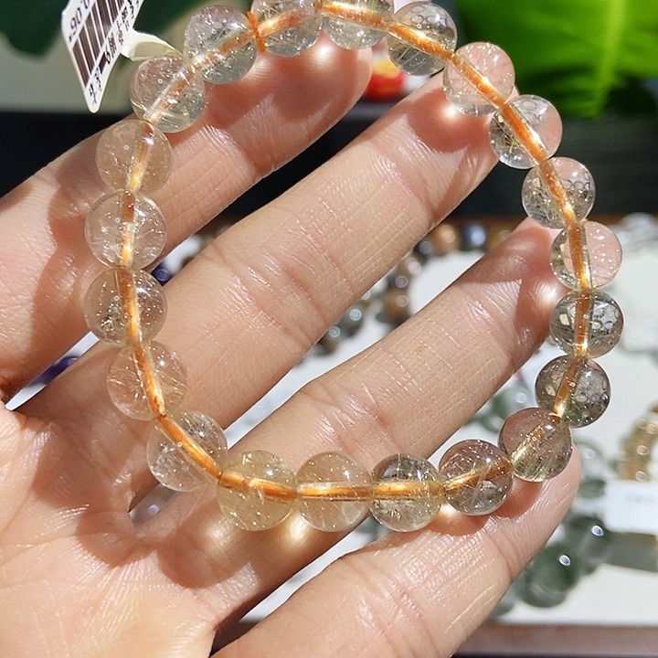 水晶手链未镶嵌发晶