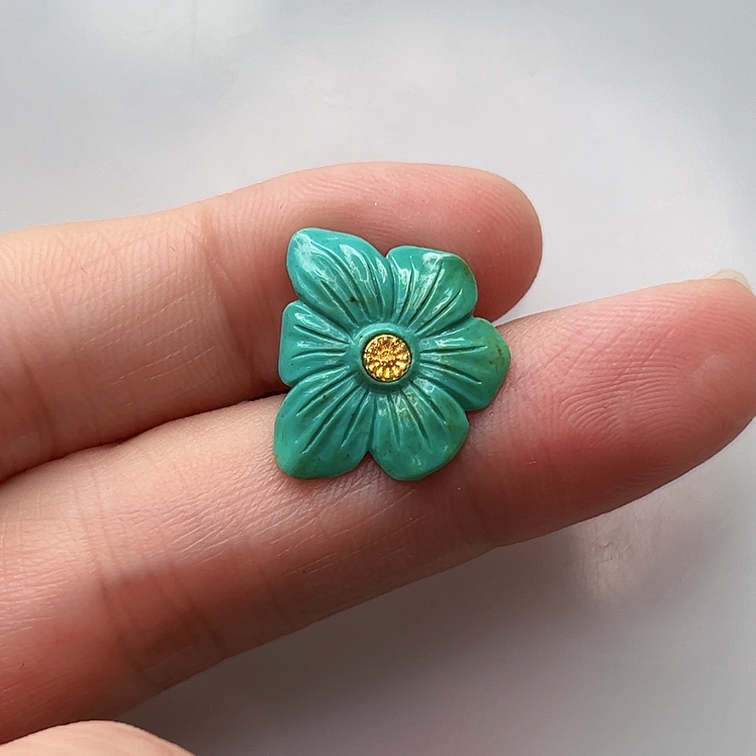 绿松石珠宝奇石未镶嵌