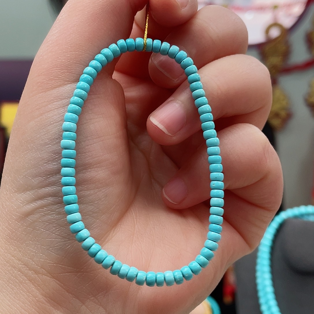 绿松石手串未镶嵌