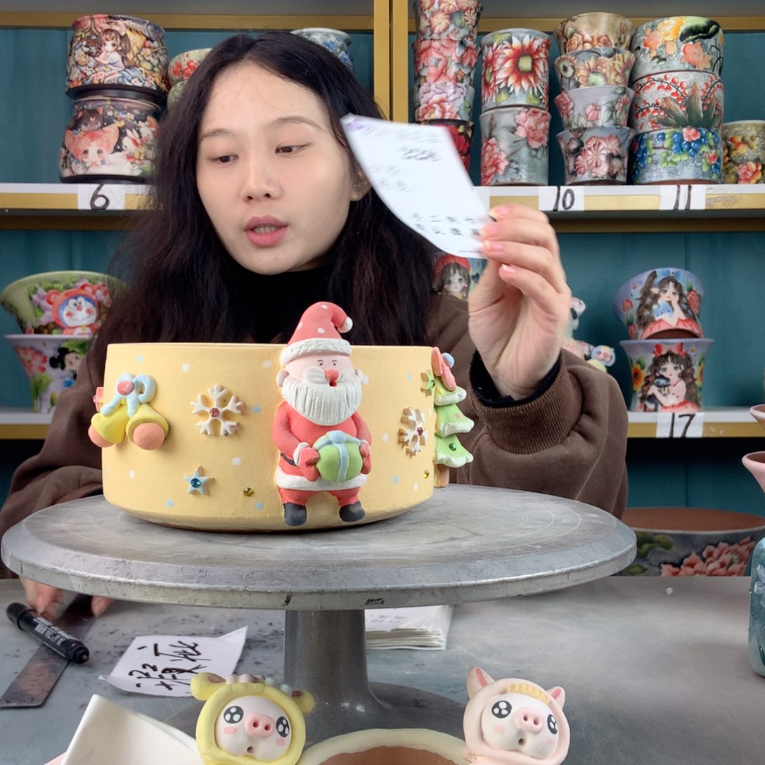 罐景德镇手工瑕疵228