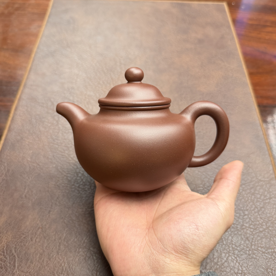 【小佘控品-高定】摹李涵鸣款掇球-60目黄龙源底槽清 半手310cc茶壶