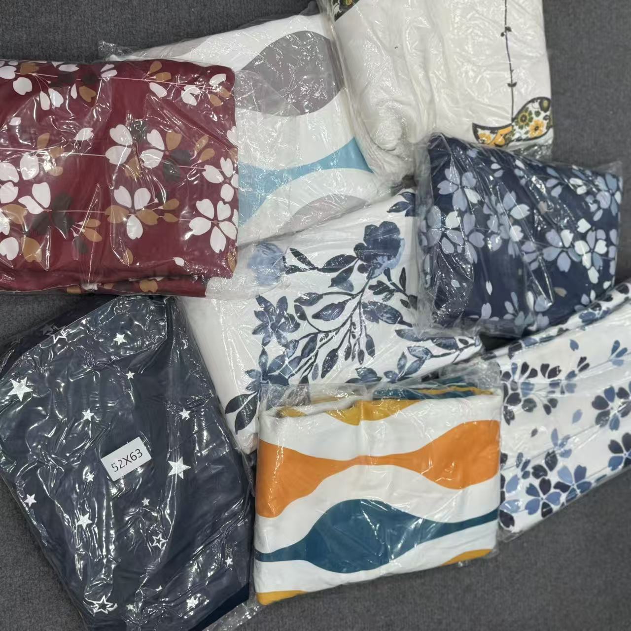 多色-穿杆窗帘  单片132*213 发2片