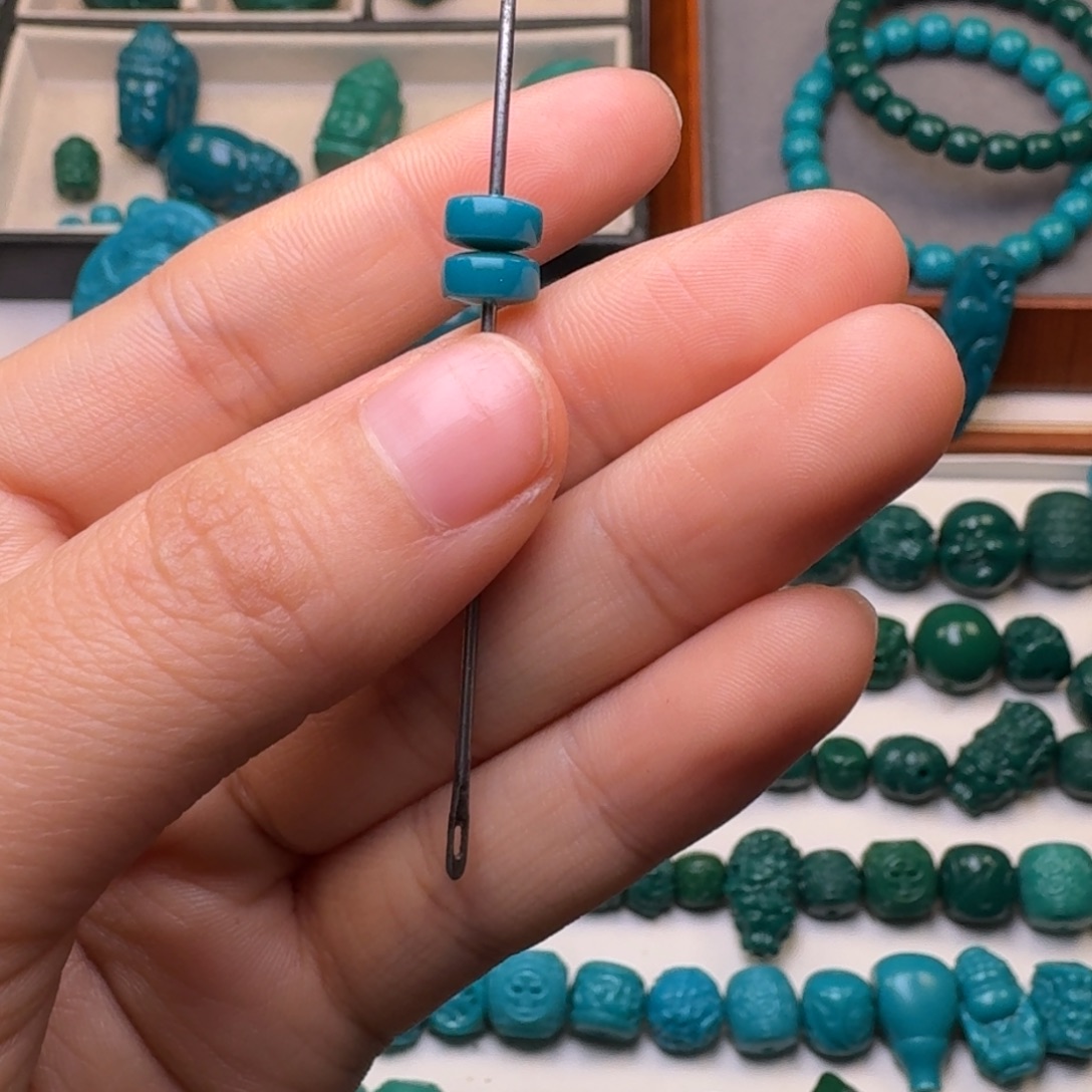 山***风颈饰玻璃文玩配饰11