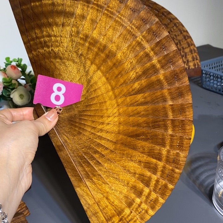 金丝楠金丝楠木扇子