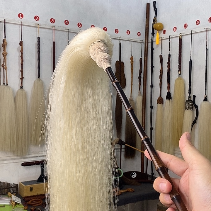 紫竹葫芦马尾拂尘