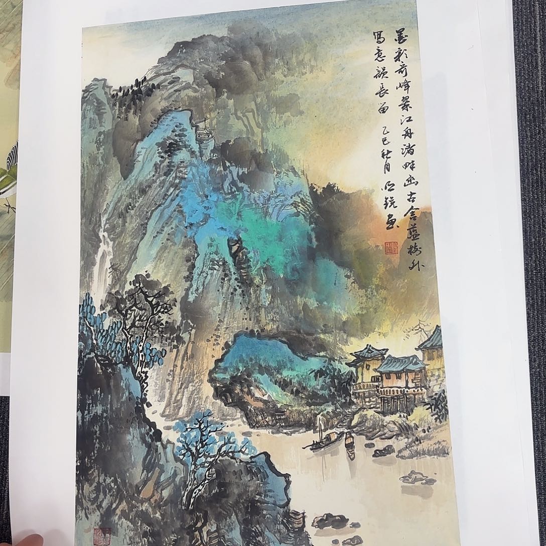 国画国画作品纯手绘