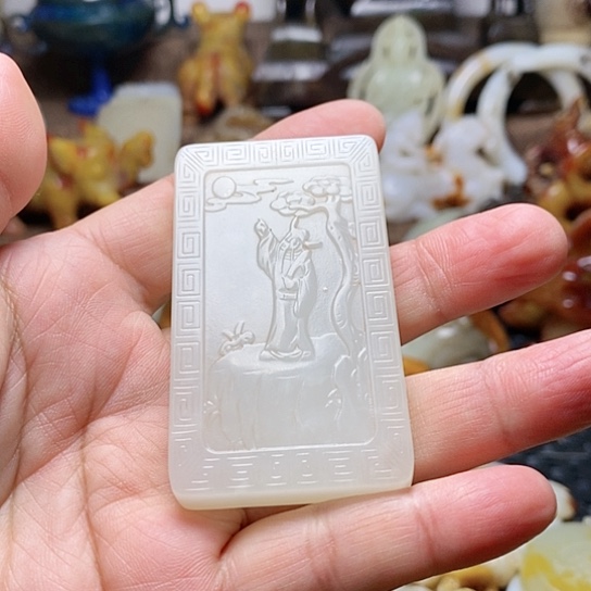 和田玉挂件未镶嵌