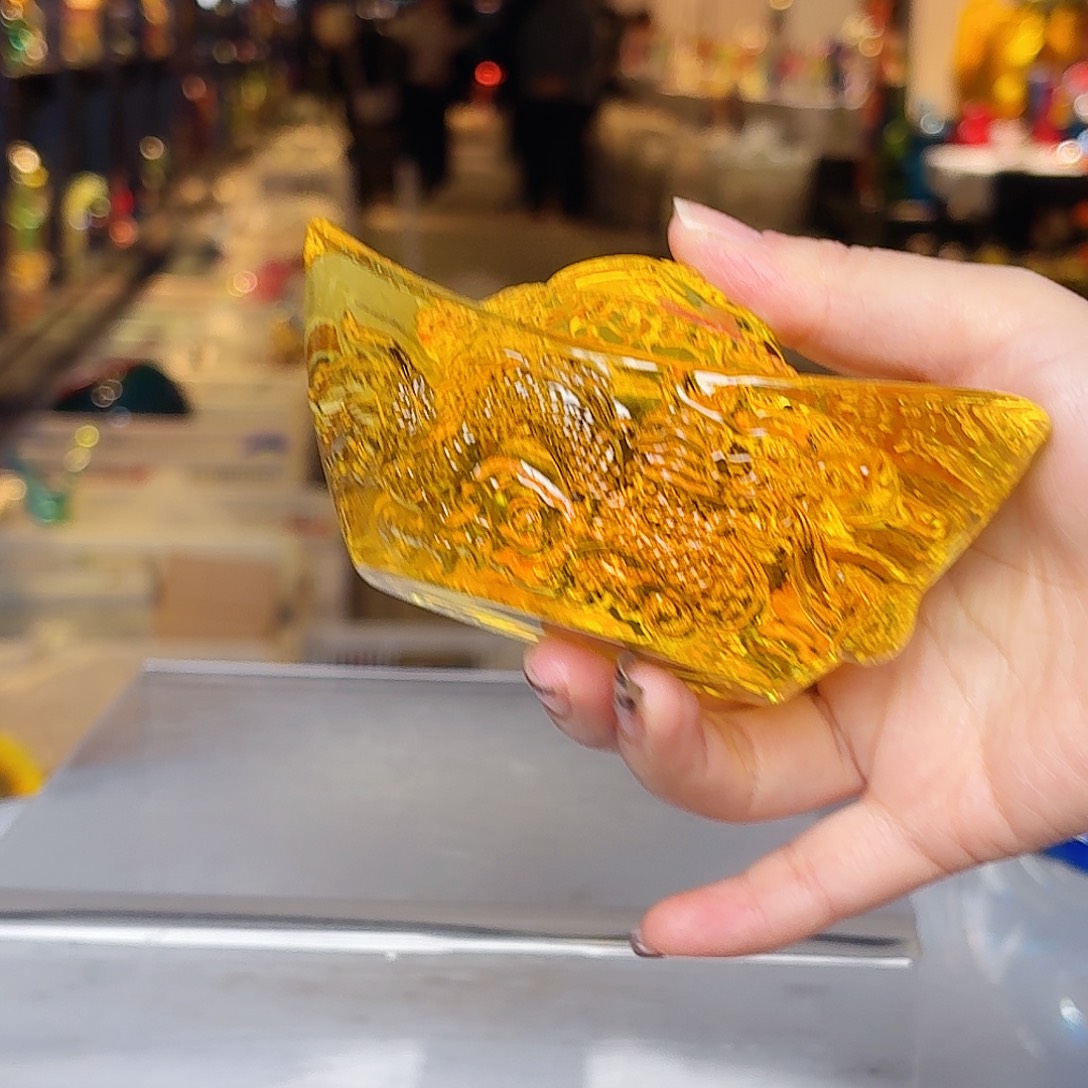 手工艺品琉璃琉璃岛的一座岛屿是由两