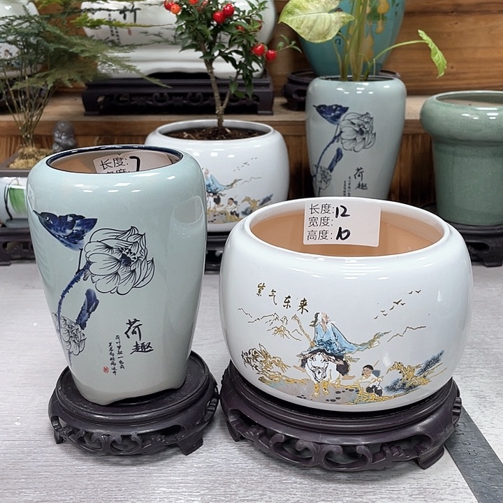 陶瓷花盆紫砂花盆福利抢购