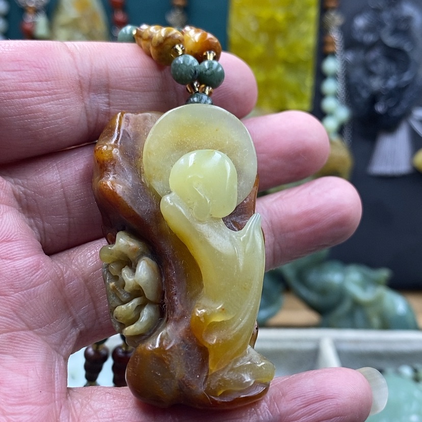 【闪购商品】未镶嵌岫玉吊坠