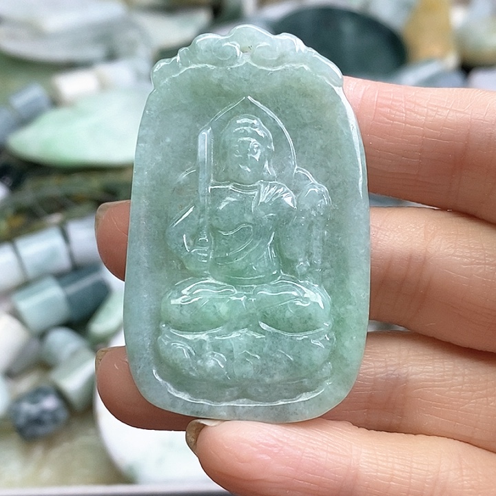 翡翠未镶嵌颈饰天然翡翠89