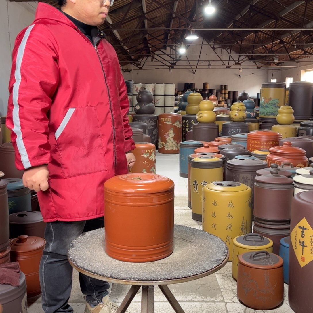 紫砂茶叶罐茶叶罐