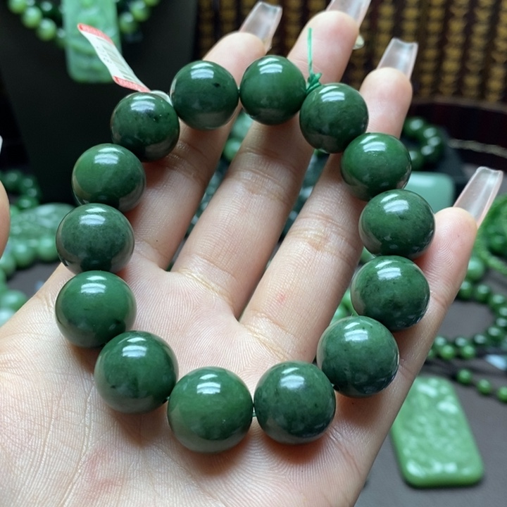 和田玉手串未镶嵌