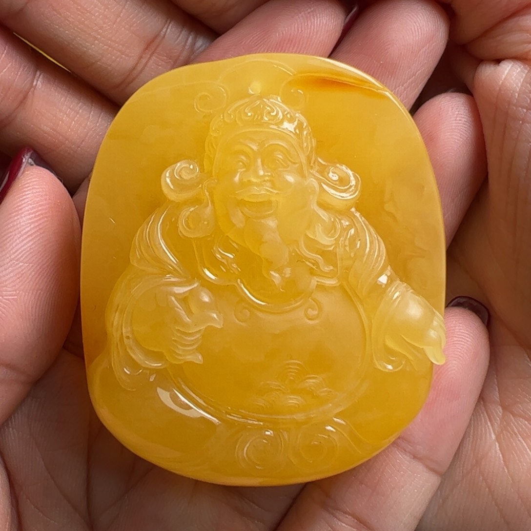 蜜蜡毛衣链未镶嵌无优化