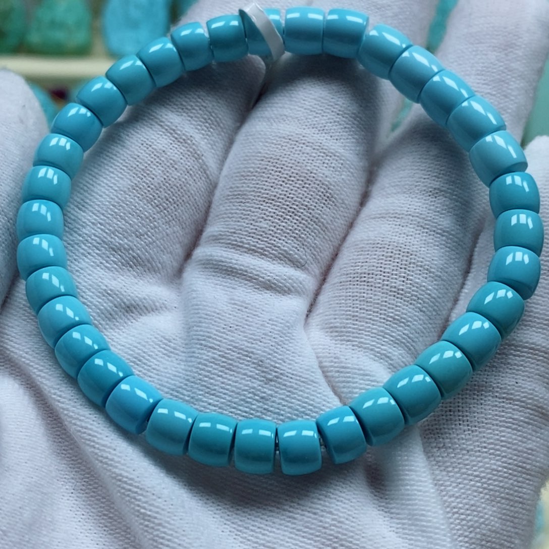 绿松石珠宝奇石未镶嵌墨*香