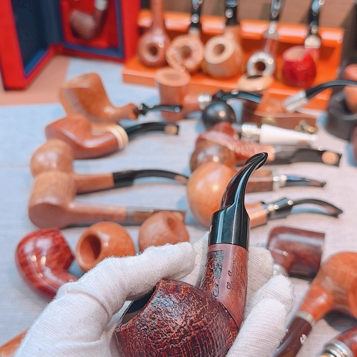 波***7意大利雅克博石楠木烟斗烟具