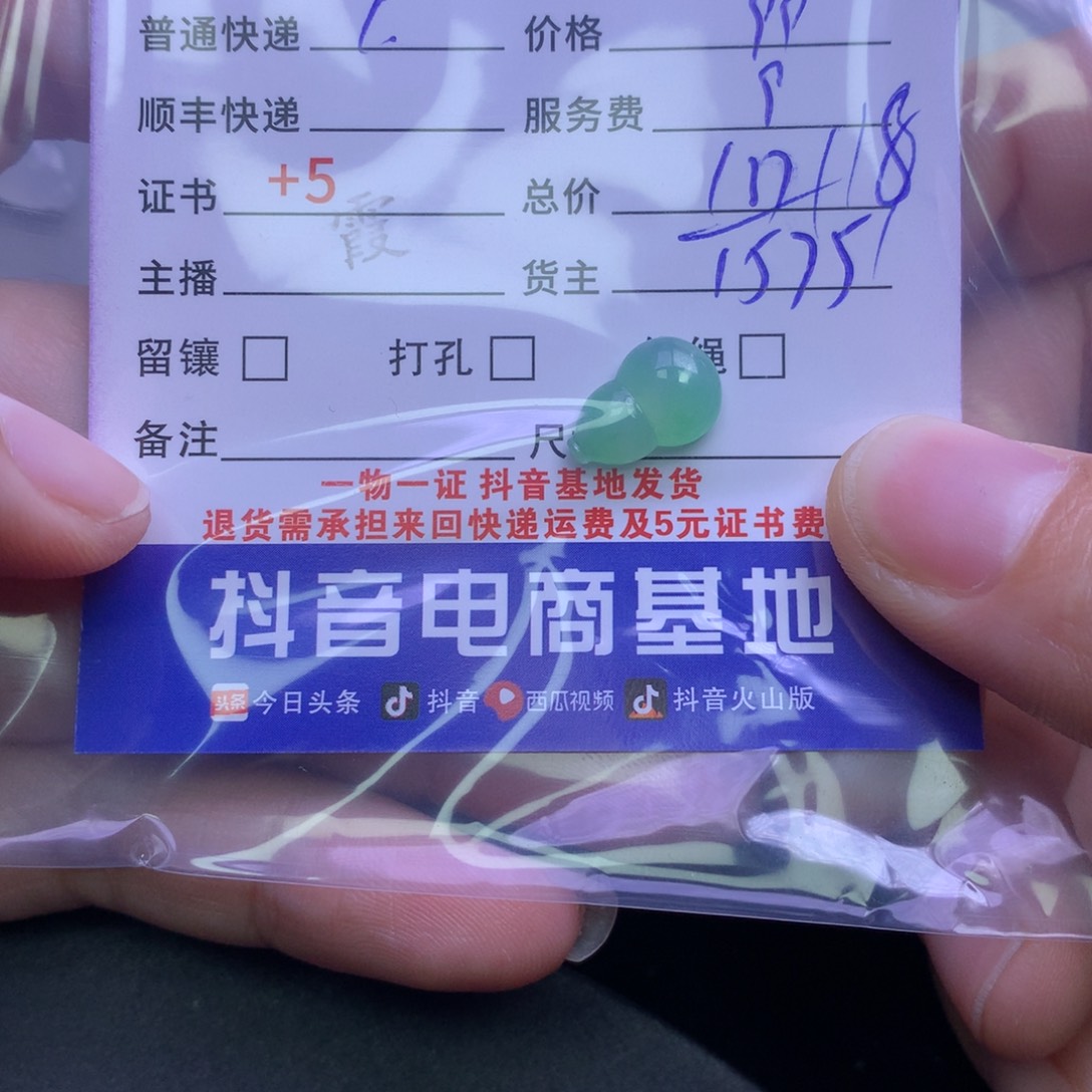 颈饰未镶嵌翡翠T**~