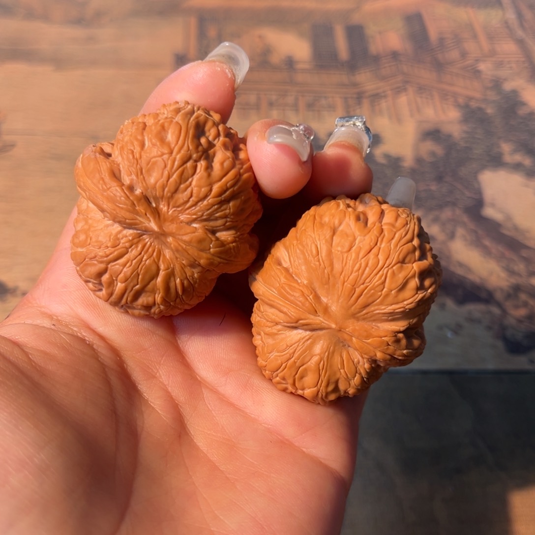 文玩核桃把件平谷元宝44