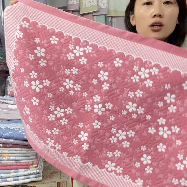 棉特价粉色小雪花