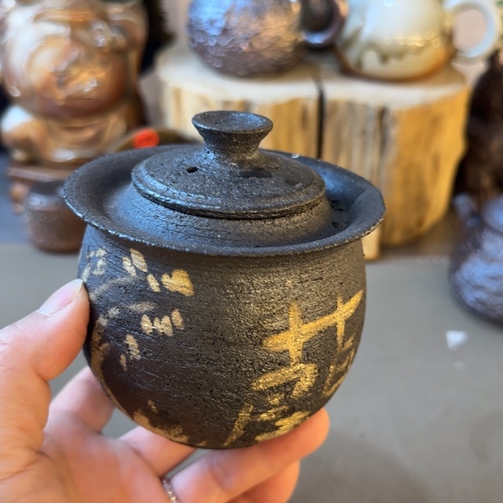 粗砂茶壶阿*柴烧福利新品多多