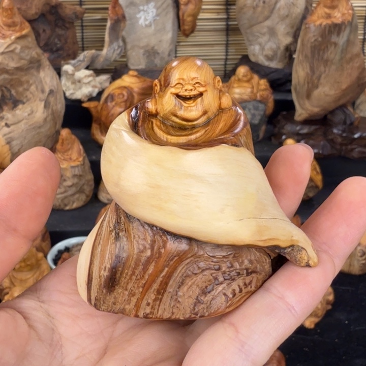 柏木（崖柏）手把件