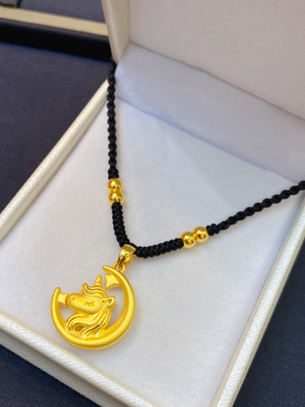 足金999（月亮独角兽）投资金条攒黄金悦己送礼