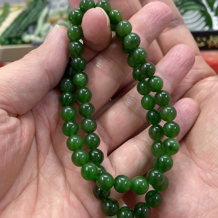 【闪购商品】和田玉（碧玉）颈饰未镶嵌11