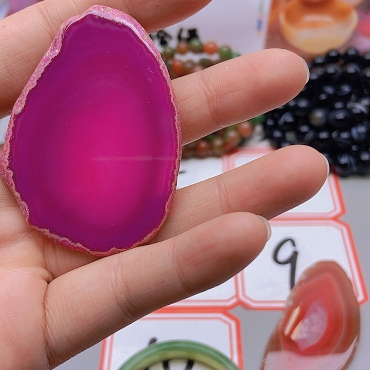 【闪购商品】玛瑙/玉髓珠宝半成品未镶嵌小***望