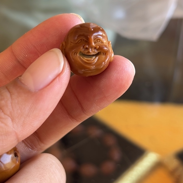 橄榄核手串/手链笑佛
