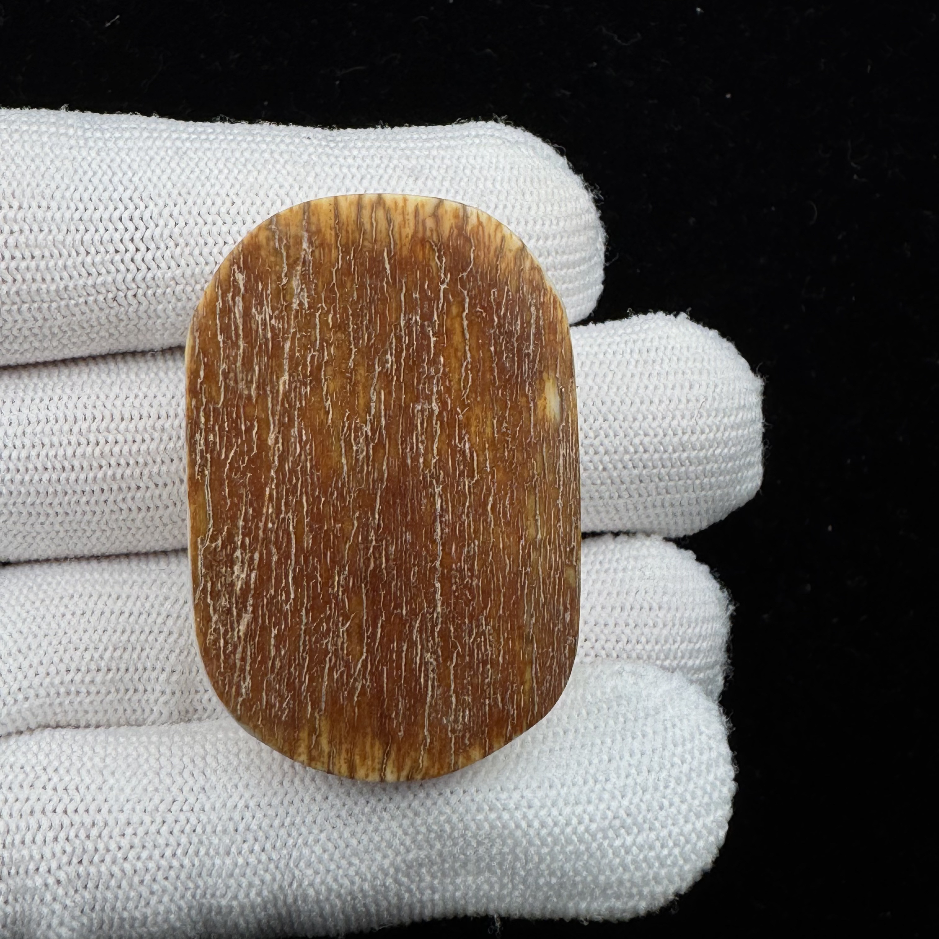 E3254 天然猛犸牙肥皂27*40*18mm 支持鉴定 假一罚四