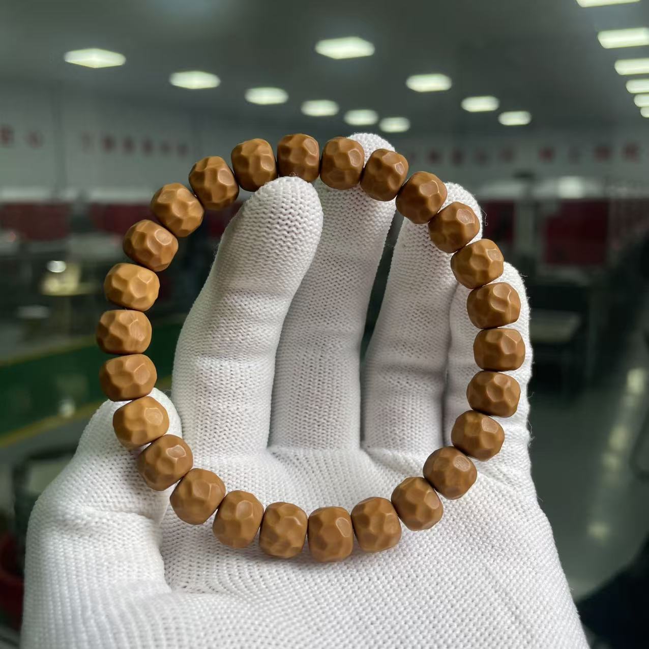 问道出品—黑金无相，雕刻款猴头手串 体验款9-10MM