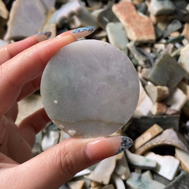 翡翠未镶嵌颈饰天然翡翠