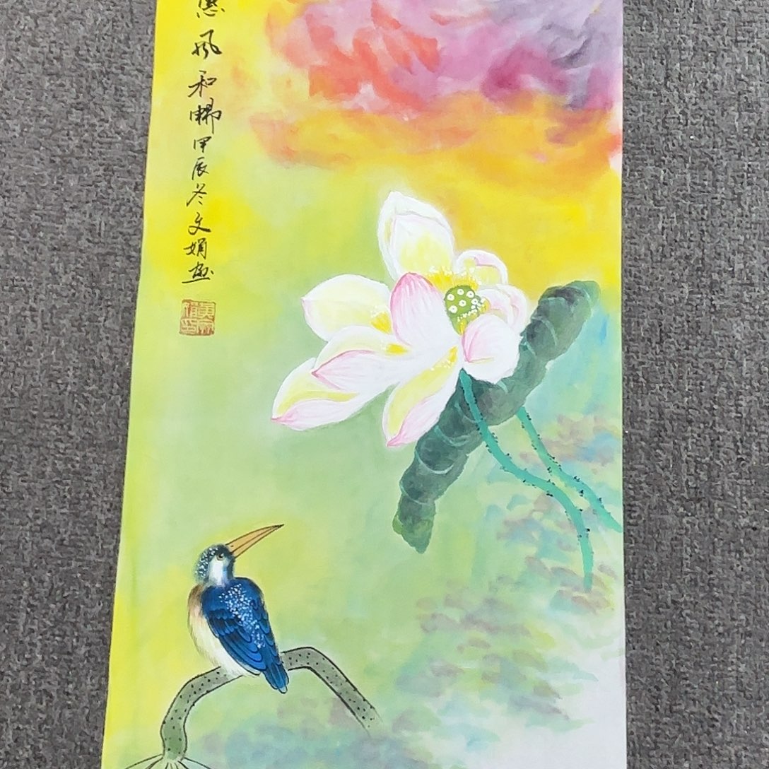 国画国画作品多次入选国内外