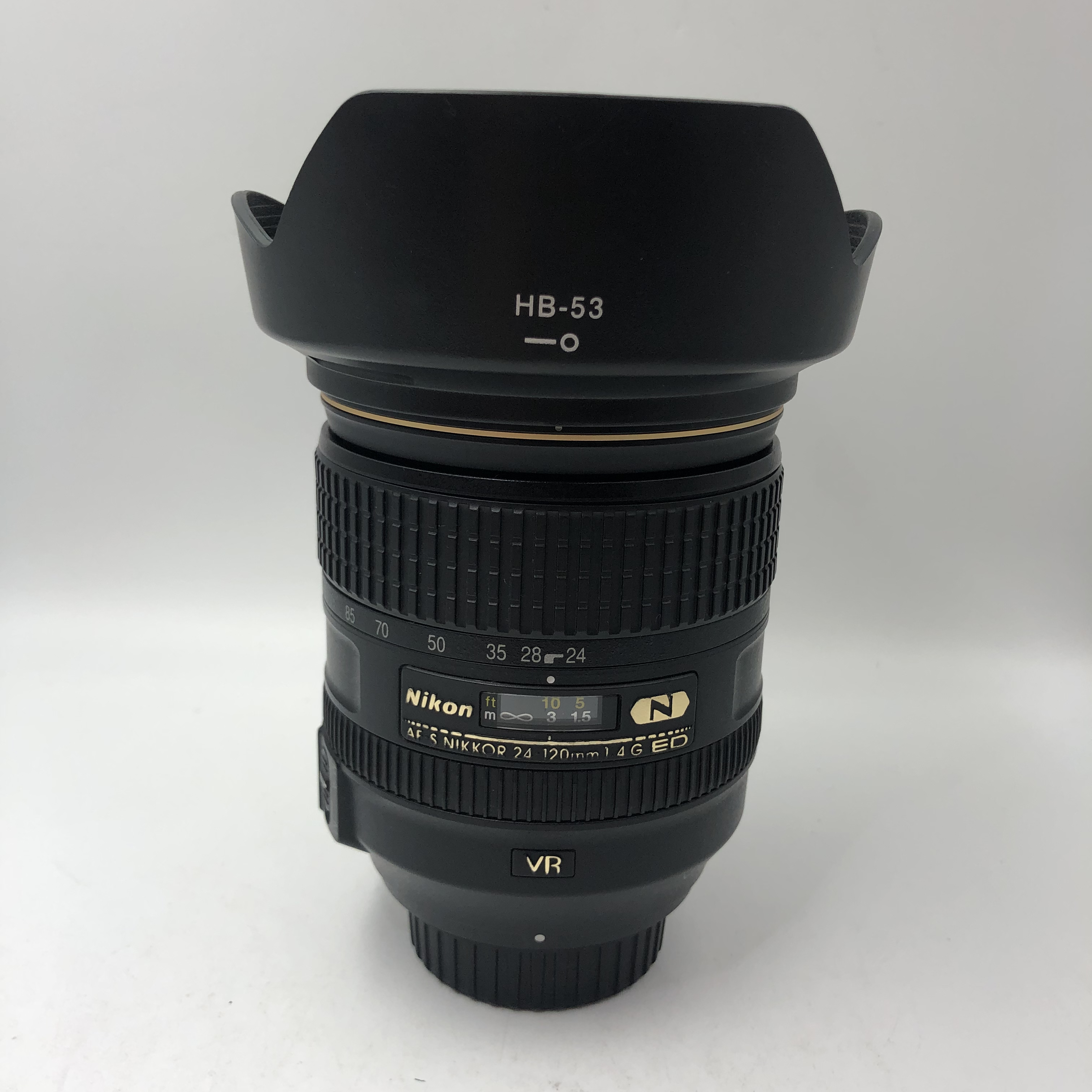 95新 Nikon/尼康 AF-S 24-120 F/4G 全画幅单反变焦镜头（5427）