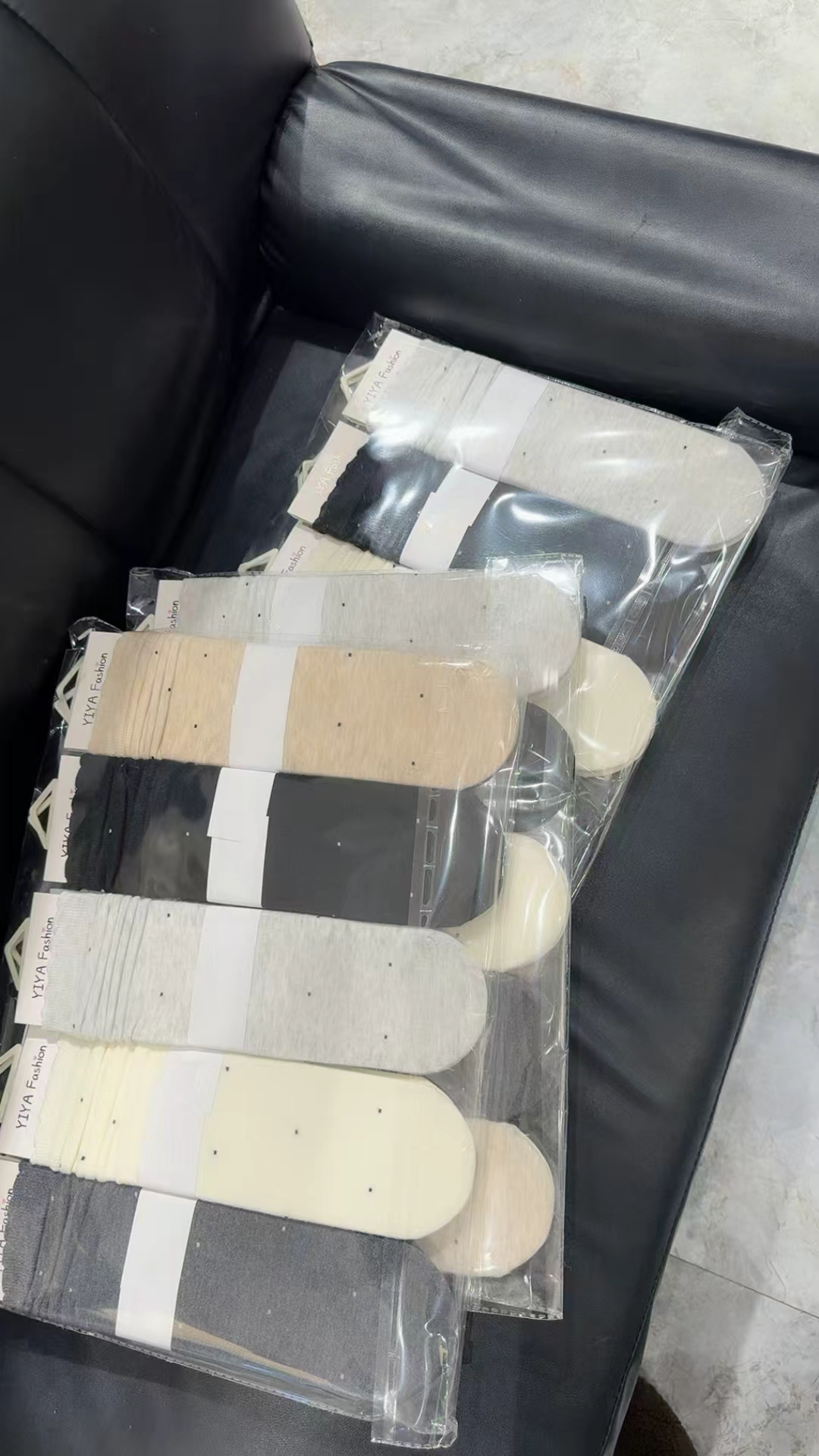 《拍1发10双》 日式厚款纯色女春季长筒袜轻职风薄款中筒中筒袜